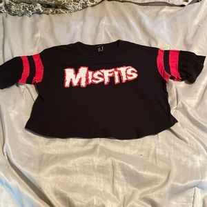 2/$20.   Misfits crop top